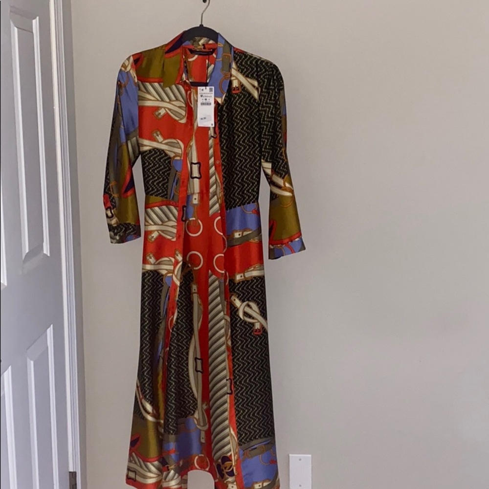 hanging in closet